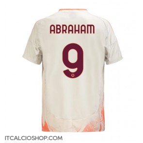 AS Roma Tammy Abraham #9 Seconda Maglia 2024-25 Manica Corta